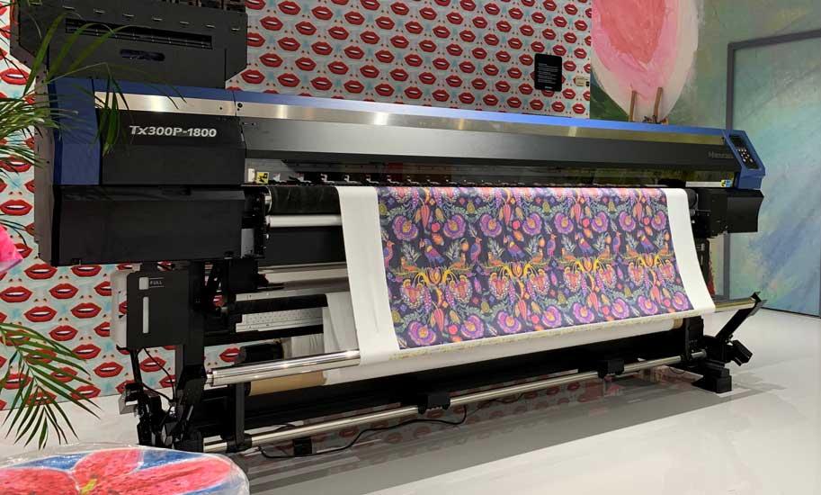 Mimaki Tx300P-1800 - новый гибридный текстильный принтер